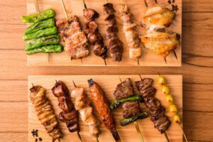 淺草自由行 淺草推薦餐廳 権八 淺草吾妻橋 串燒菜色