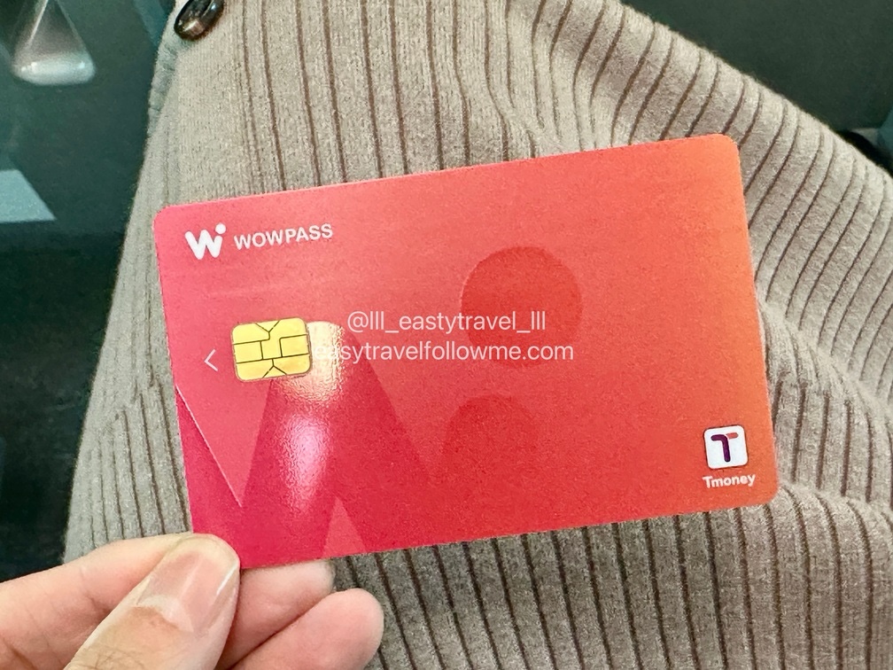 [South Korea] Essential for Your Trip! WOWPASS Transportation Card ...