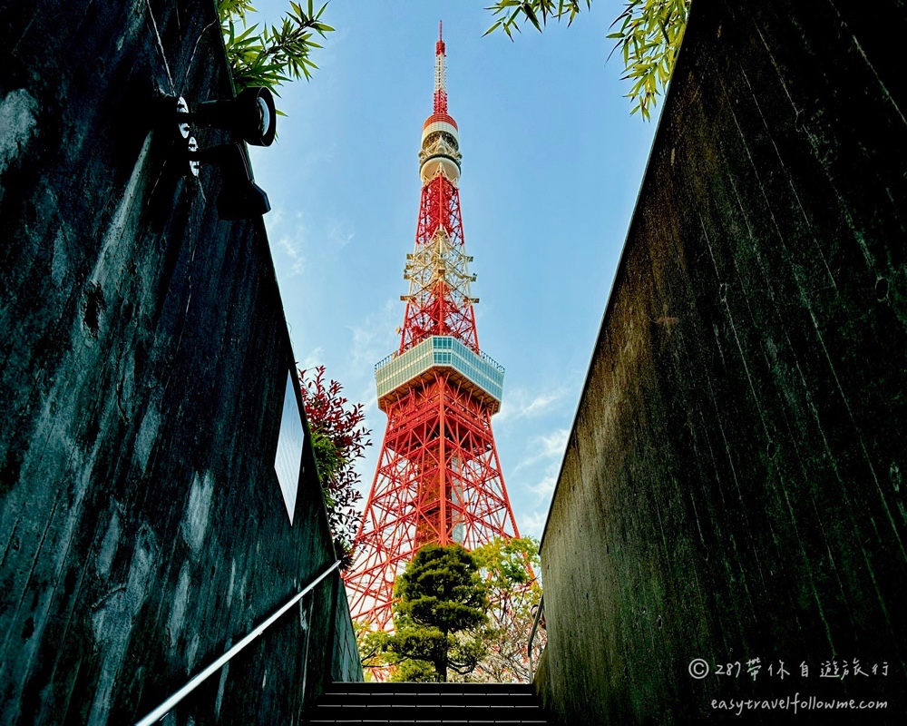 東京鐵塔停車場樓梯 爆紅隱藏版攝影點｜拍攝位置、交通、時間懶人包
