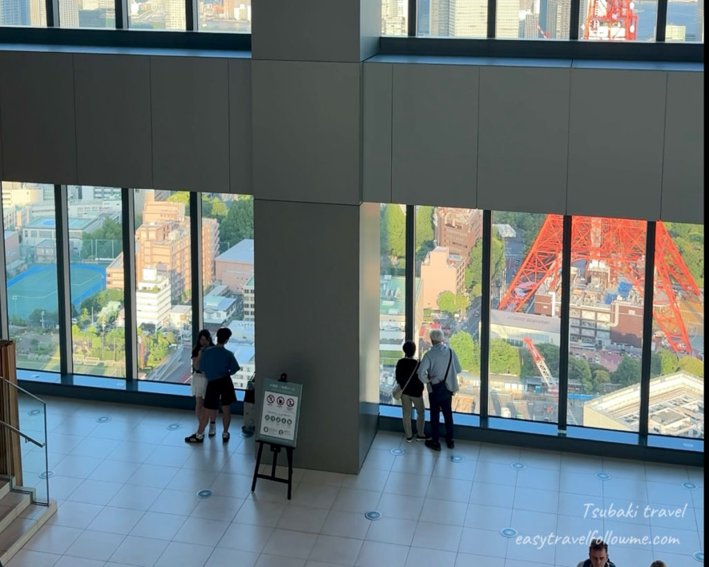 麻布台之丘展望台 Sky Lobby 2026年收費後的人潮